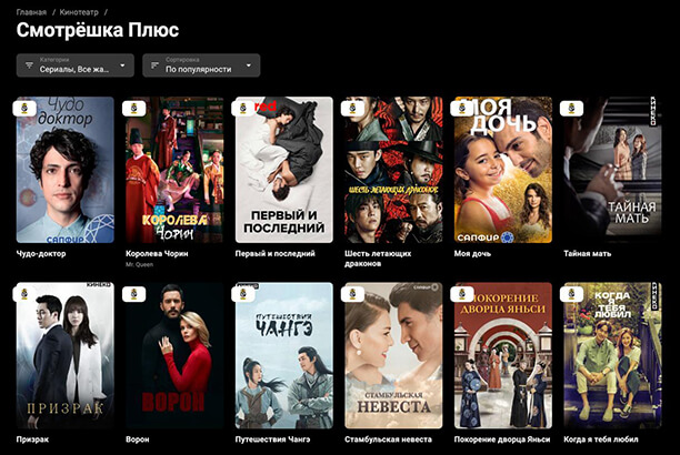 Визуализация кинотеатра